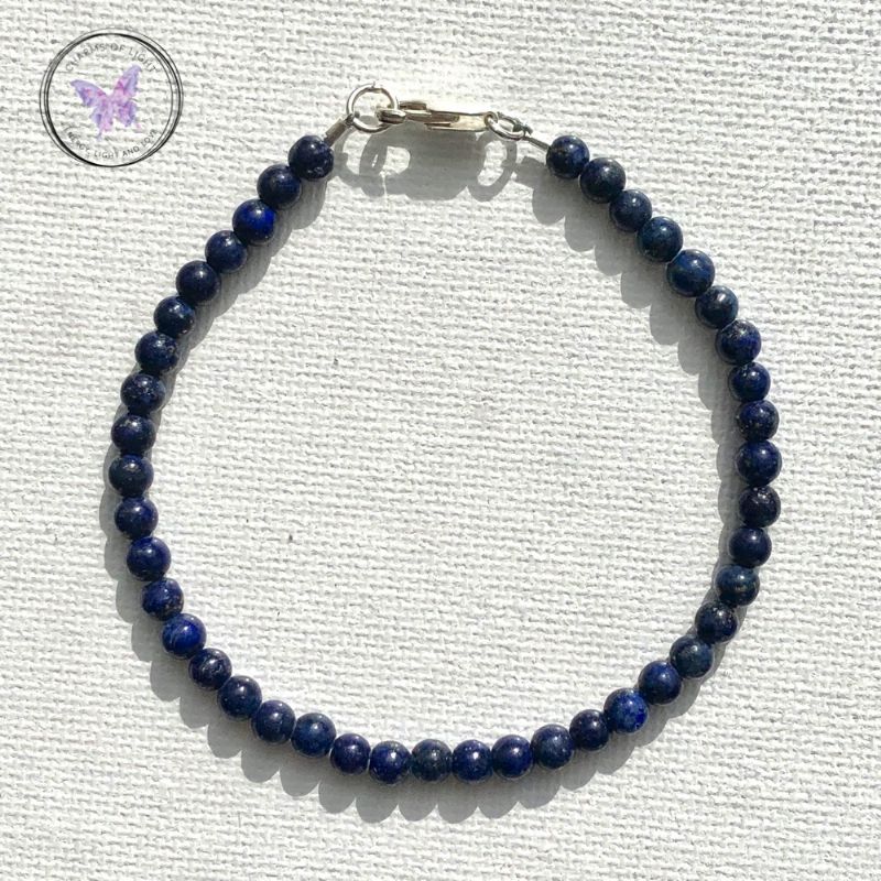 Lapis Lazuli Beaded Bracelet